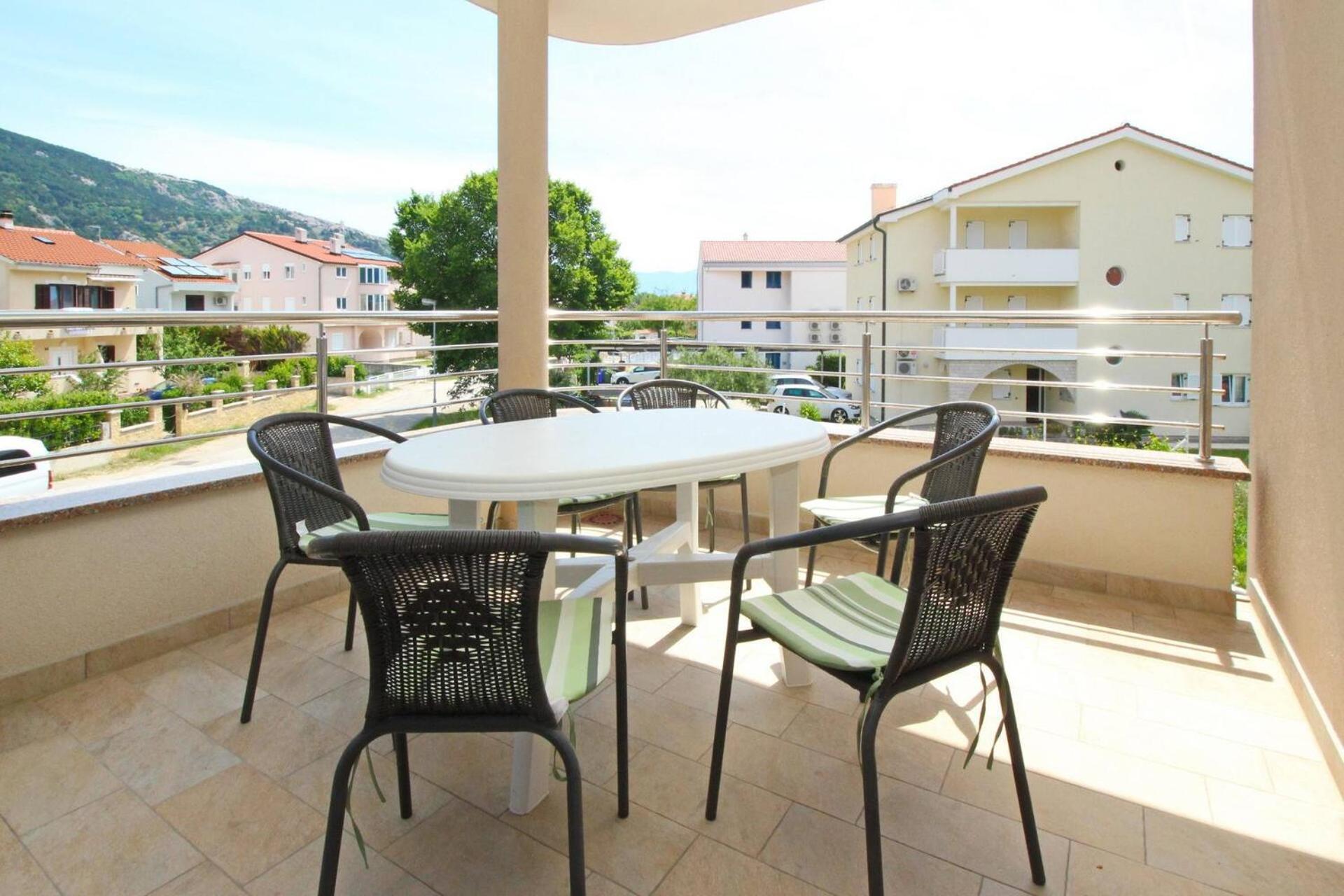 Apartments Smojver Stipe Baška Esterno foto